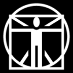 vitruvian man icon