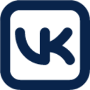 vkontakte line logo icon