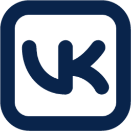 vkontakte line logo icon