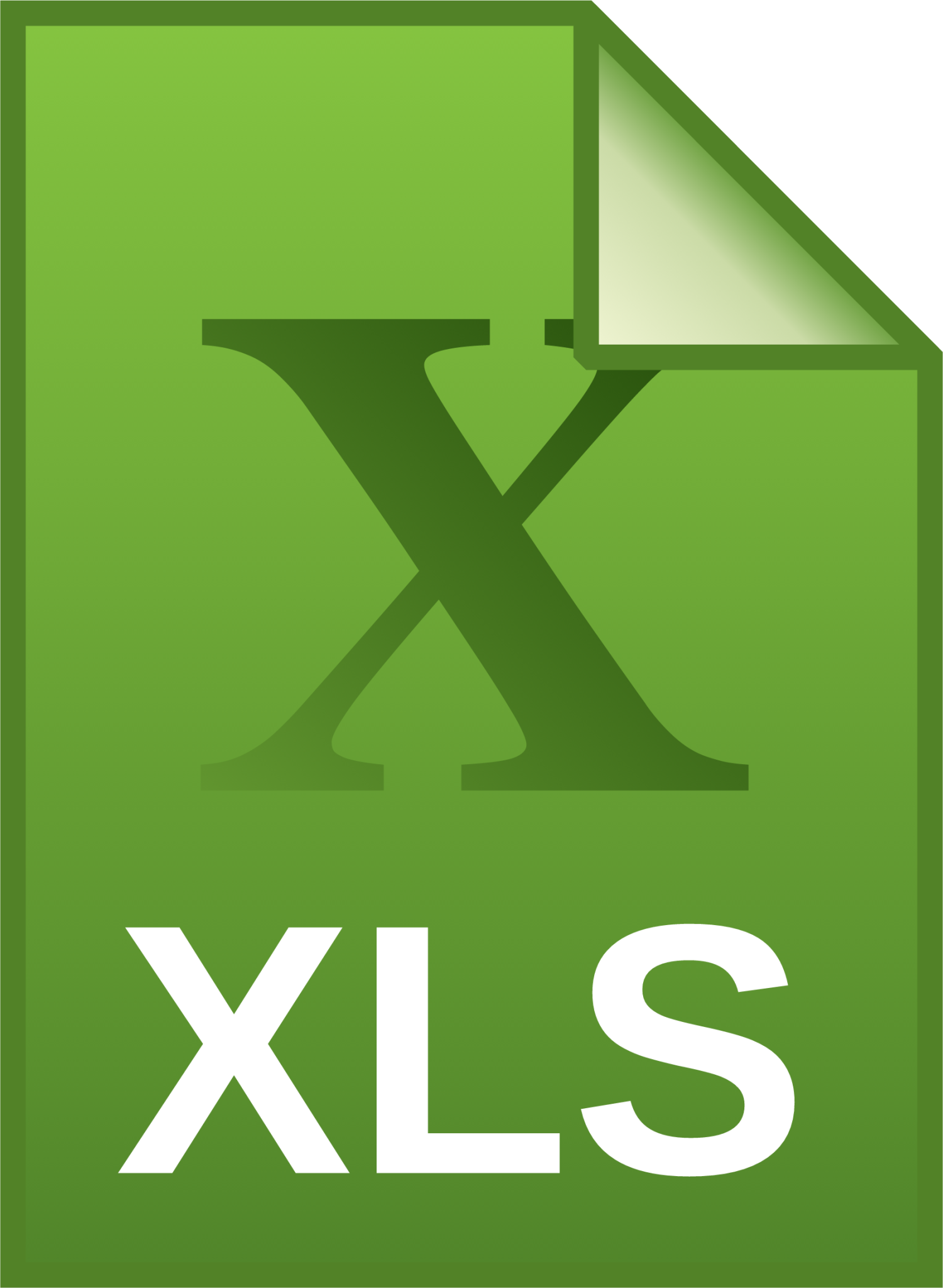 xls file icon
