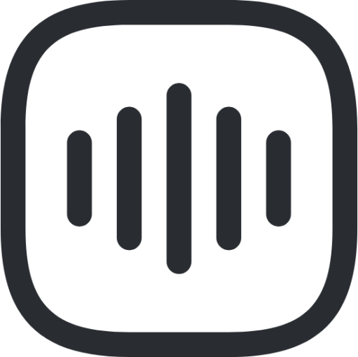 voice square icon