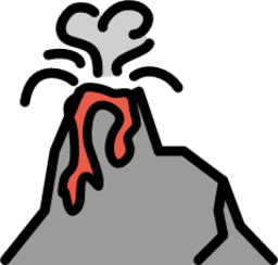 volcano emoji