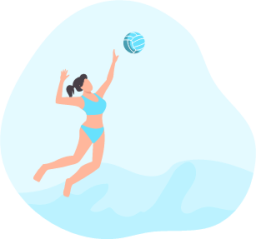 Volleyball illustration