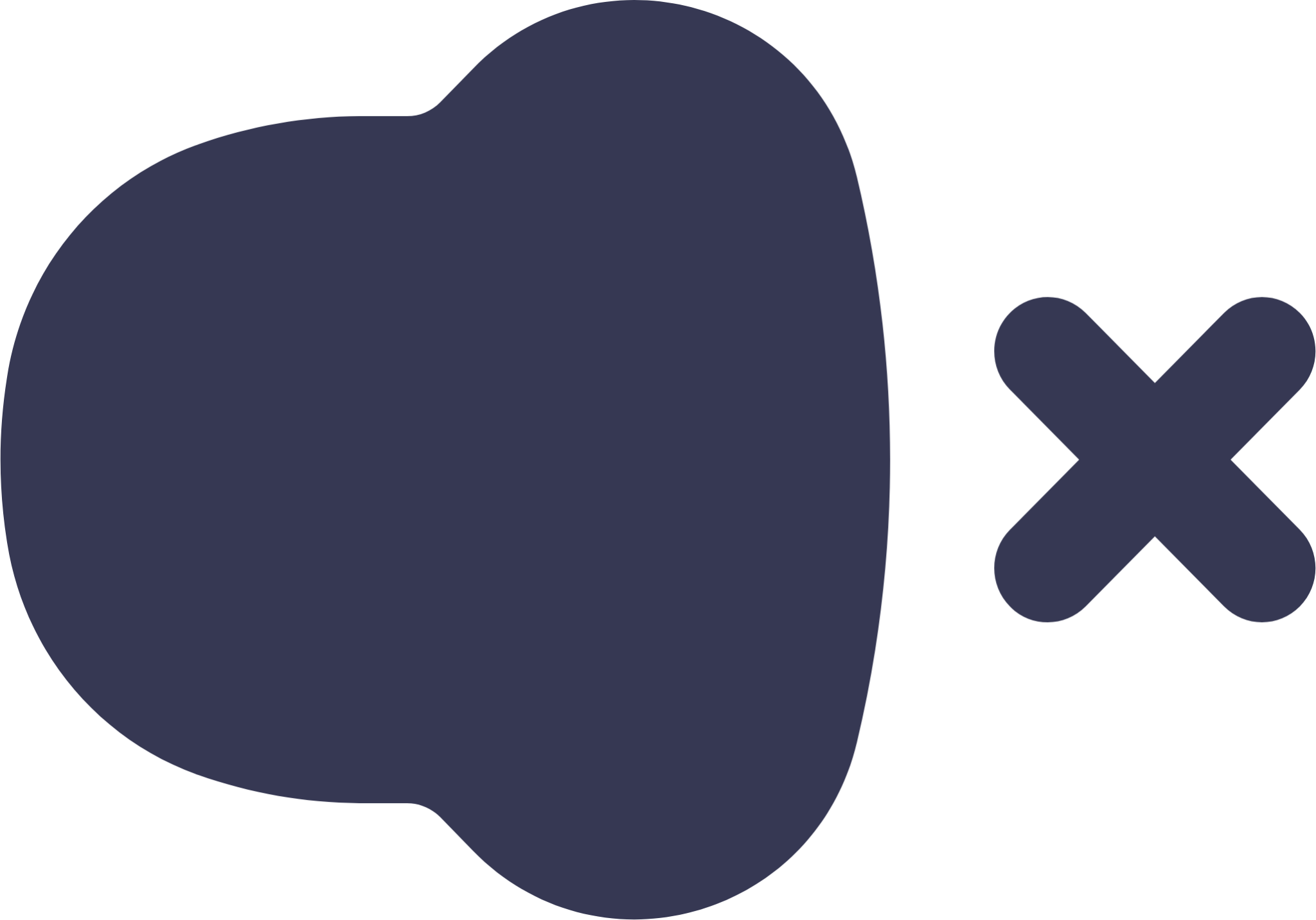 Volume Cross icon
