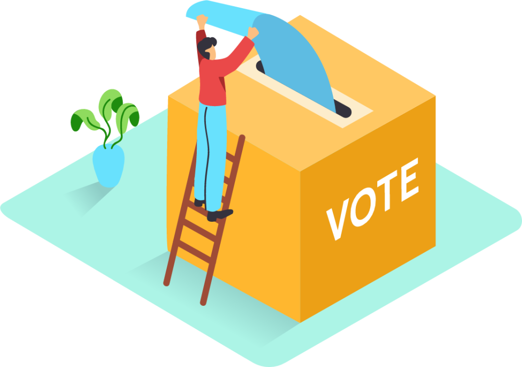 Voting illustration