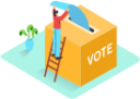 Voting illustration