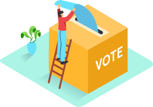 Voting illustration