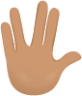 Vulcan salute skin 3 emoji emoji