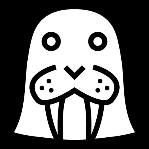 walrus head icon