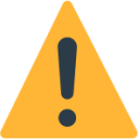 warning emoji