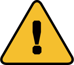 warning emoji