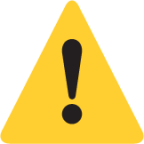 warning sign emoji