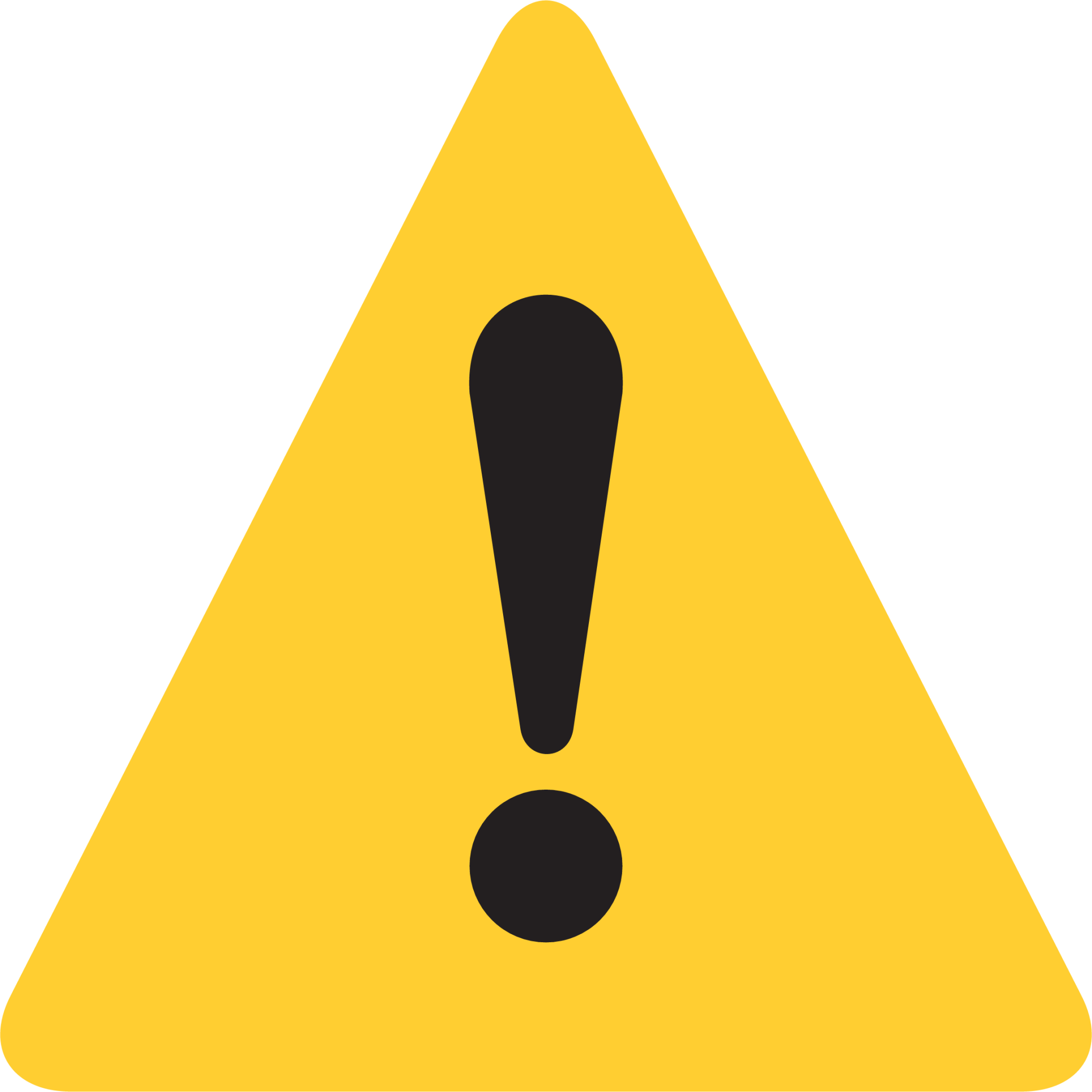 warning sign" Emoji - Download for free – Iconduck
