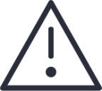 warning triangle icon