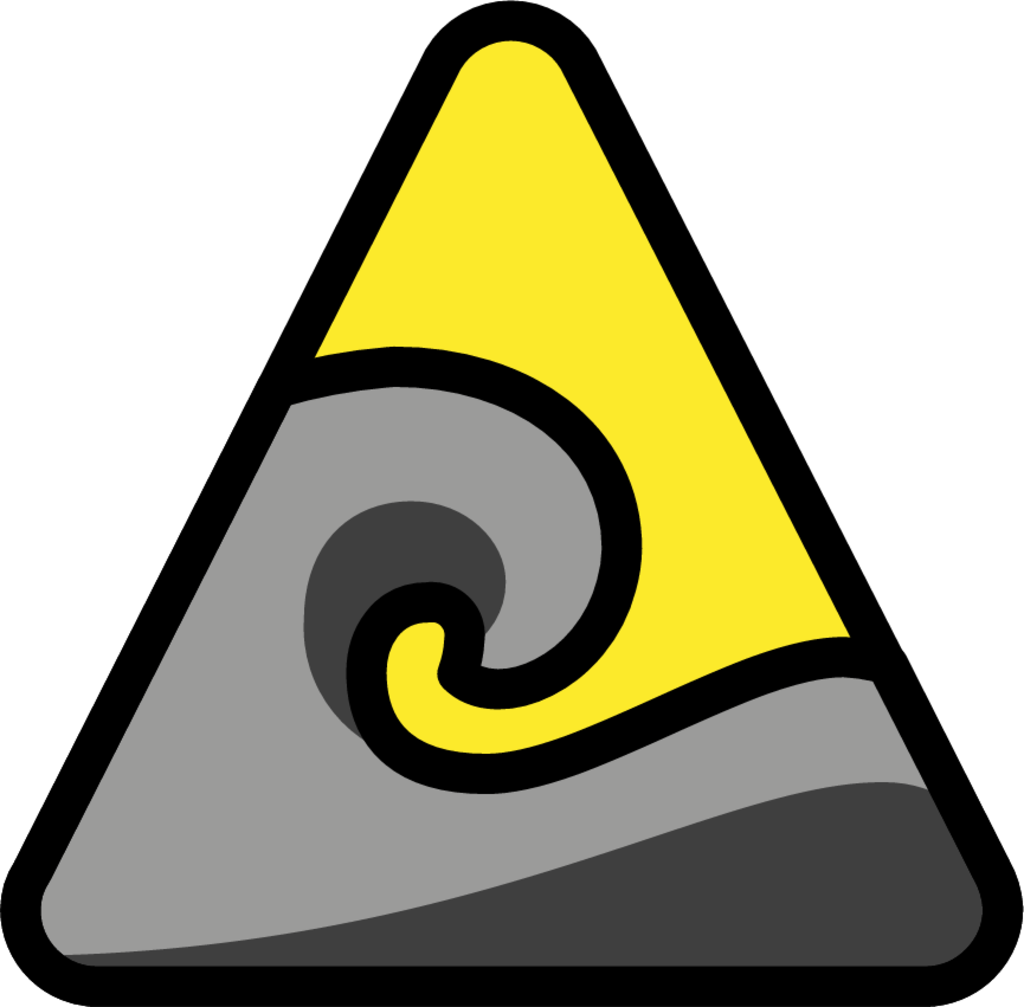 warning tsunami emoji