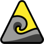 warning tsunami emoji