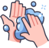 wash hand icon