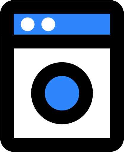 washing machine one icon
