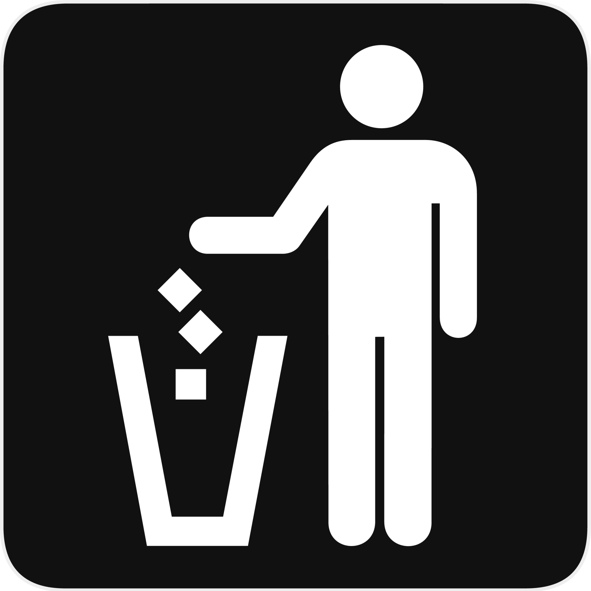 waste bin icon