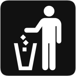 waste bin icon