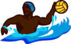 water polo (black) emoji