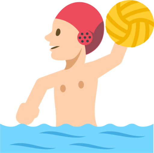 water polo tone 2 emoji