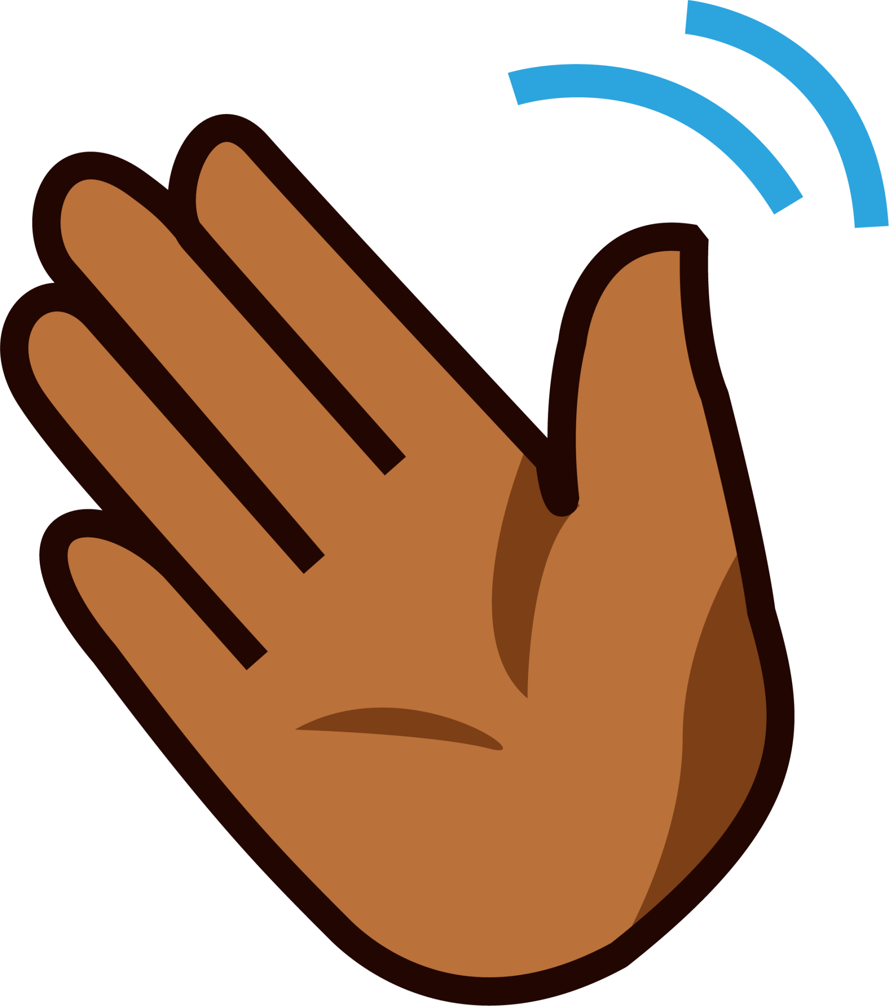 handshake (brown) Emoji - Download for free – Iconduck