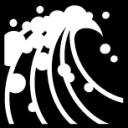 wave crest icon
