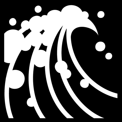 wave crest icon