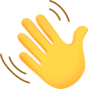 Waving hand emoji emoji