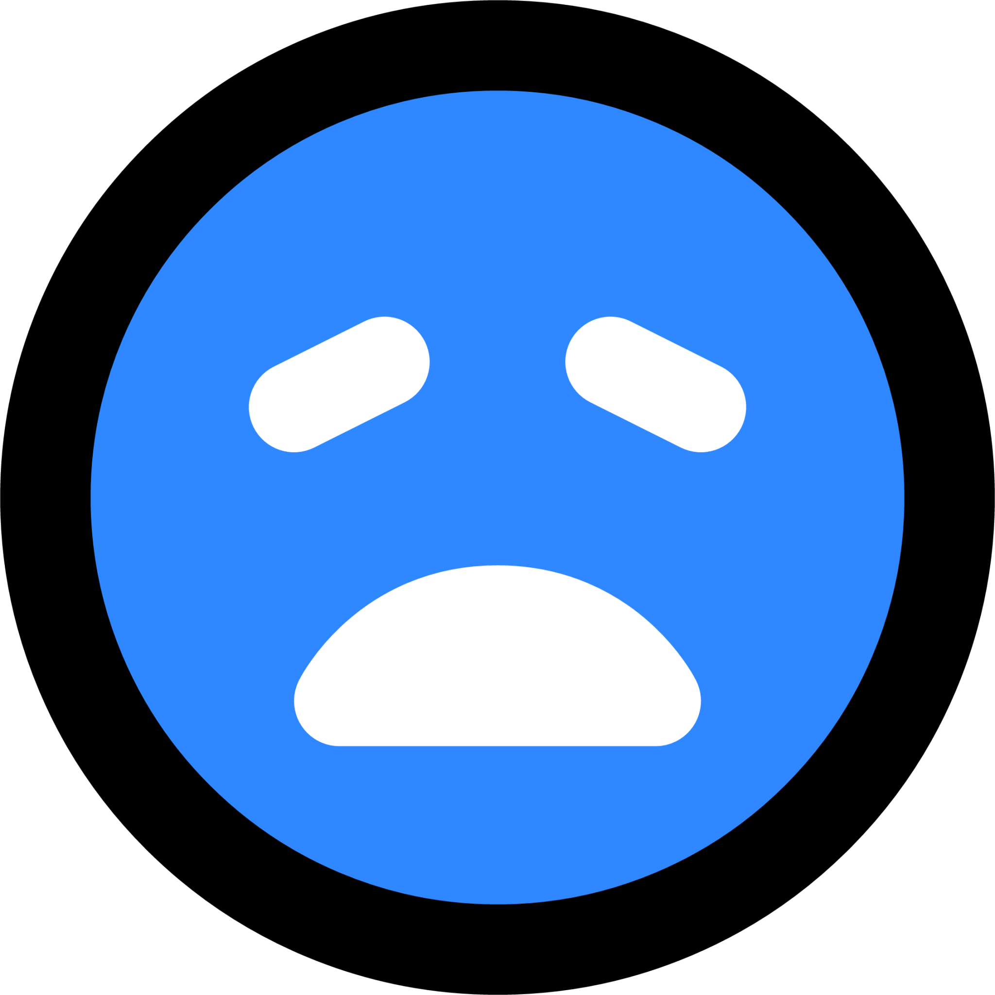 weary face icon