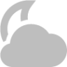 weather clouds night symbolic icon