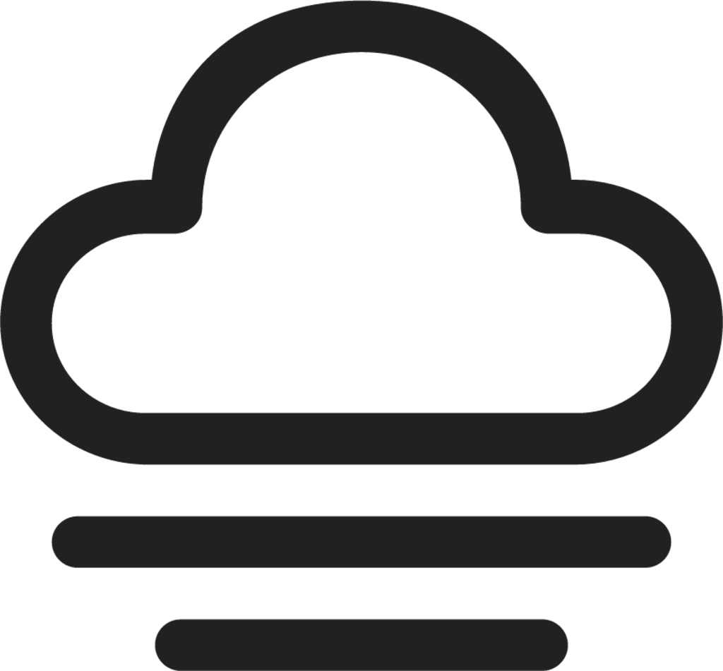 Weather Fog icon