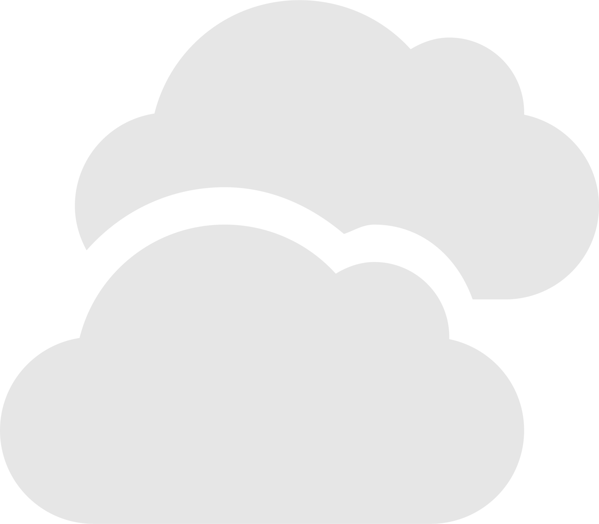 weather many clouds icon