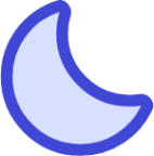 weather moon icon