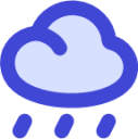 weather rain 1 cloud rain rainy meteorology precipitation icon