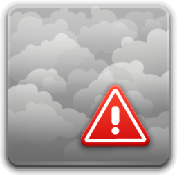 weather severe alert icon