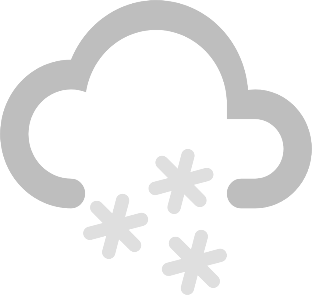 weather snow icon