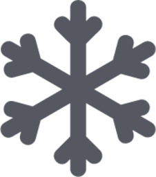 weather snow symbolic icon