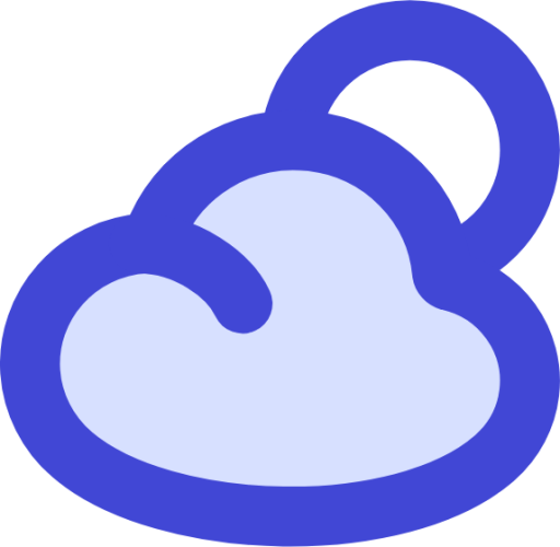 weather sun 1 cloud meteorology cloudy partly sunny icon