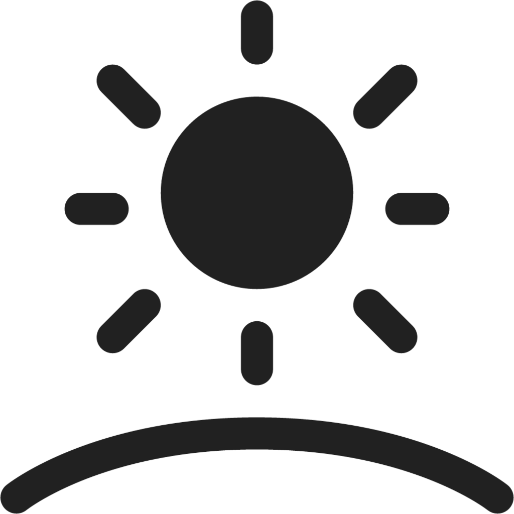 Weather Sunny High icon