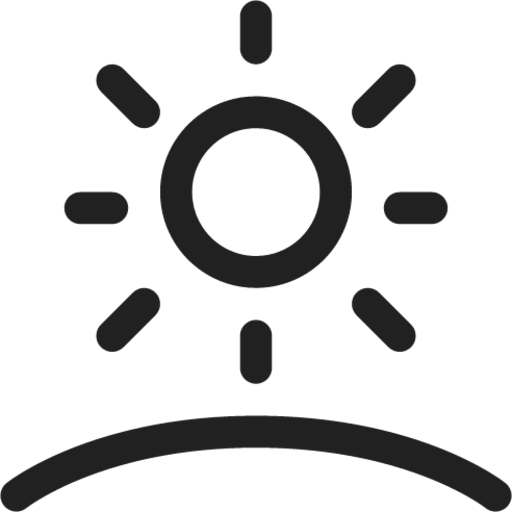 Weather Sunny High icon