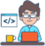 Web Developer illustration