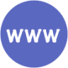 web round icon