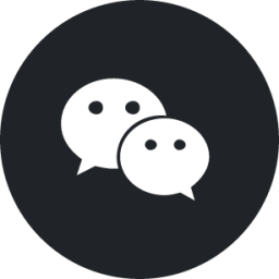 wechat (rounded filled) icon