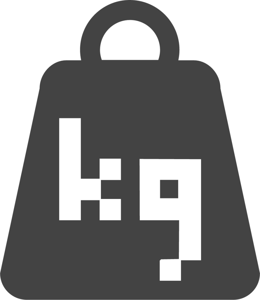 weight kilograms icon