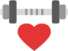 weight love icon