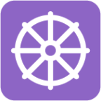 wheel of dharma emoji