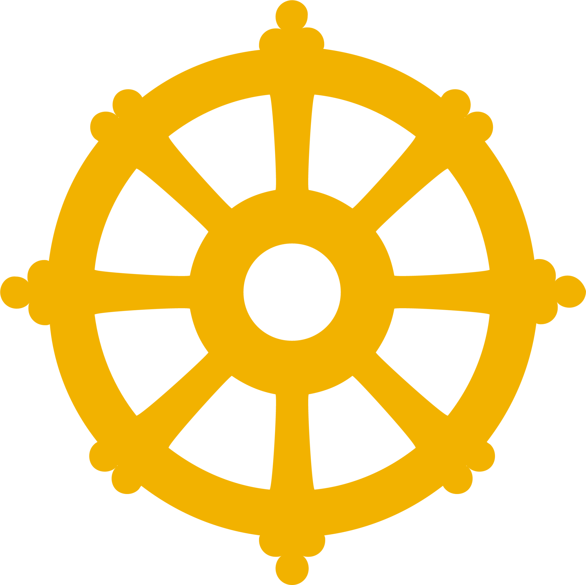 wheel of dharma emoji