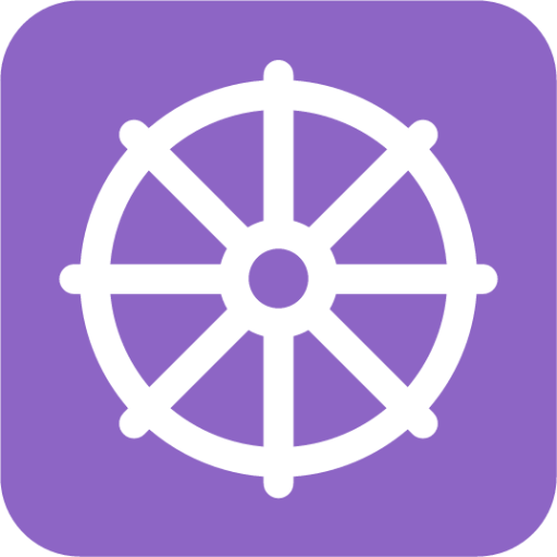 wheel of dharma emoji